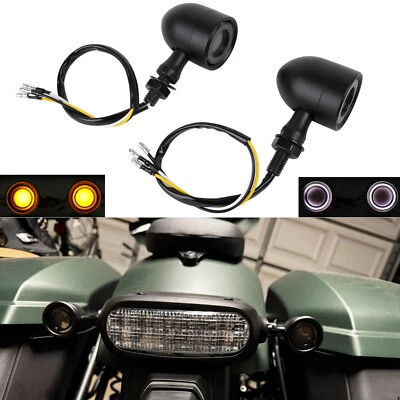 Motorcycle LED Amber White Turn Signal Tail Light For Honda Rebel CMX1100 2024 - Image 1 of 4