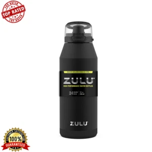 32oz Stainless Steel Vacuum Insulated Water Bottle Leak-Proof Lid Travel Gym New - Picture 1 of 4