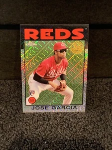 Tarjeta de novato José García Barrero 2021 Topps paquete de plata mojo radiocontrol de los rojos de Cincinnati - Imagen 1 de 2