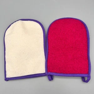 Sunless Self Tanning Applicator Mitt Set for Lotion Spray Mousse Tanner Solution - Picture 1 of 8