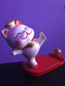 Soporte para teléfono Lucky Cat, 1 pieza Maneki Neko dibujos animados montaje móvil - Imagen 1 de 6