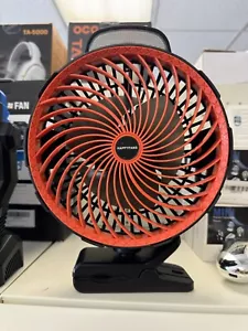 Camping Fan with LED Lantern, 10000mAh 6-inch Rechargeable Battery Operated Port - Picture 1 of 6
