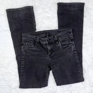 KUT FROM THE KLOTH Women’s Mid Rise Black Denim Bootcut Jeans 4 - Picture 1 of 11