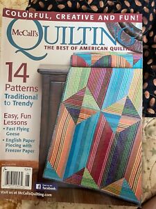 McCalls Quilting Best Of American Quilting Magazine May/June 2016 