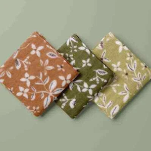 Printed Double Gauze 100% Cotton Fabric Dressmaking Plain Muslin - Picture 1 of 66