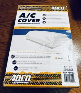 ADCO3022 Deluxe RV Blizzard Air Conditioner Cover, Size 22, Polar White - Picture 1 of 7