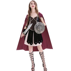 Female Warriors Masquerade Costume Women Sexy Lingerie Cloaks Cosplay Halloween - Picture 1 of 10