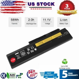 X230 X220 Battery 44+ 6 Cell For Lenovo ThinkPad X230i X220i 45N1027 45N102 - Picture 1 of 14