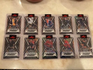 ROB RAMAGE 2024 LEAF EXOTIC METAL HOCKEY 1/1 SNAKE SHIMMER VERSION - Picture 1 of 1