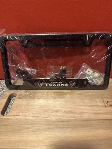 2 Pack Houston Texans License Plate Frames - Picture 1 of 3