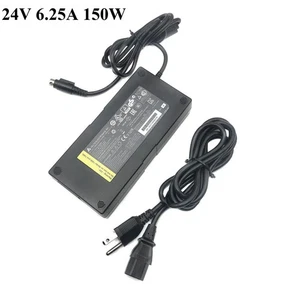 Original Delta 24V 6.25A AC Adapter 4 Pin Charger for Printer Power Supply - Picture 1 of 5