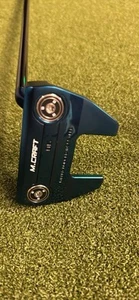 2025 Mizuno M-Craft OMOI Type 6 Blue Ion 35" Putter RH Headcover/ Weight Kit - Picture 1 of 5