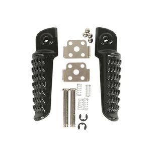Motorcycle Rear Footrests Foot pegs For Kawasaki Ninja 250 Z750 Z800 Z1000 ZX6R - Picture 1 of 3