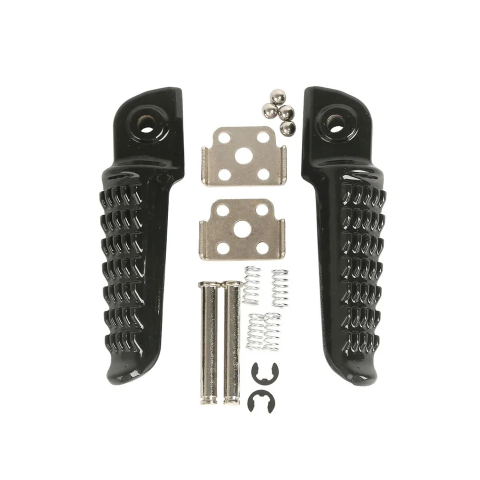 Motorcycle Rear Footrests Foot pegs For Kawasaki Ninja 250 Z750 Z800 Z1000 ZX6R - Image 1 of 3