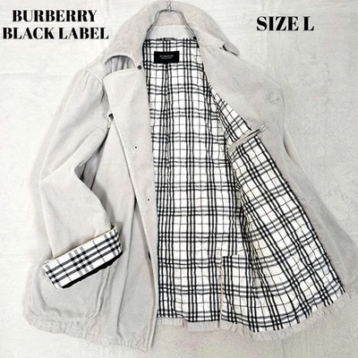 Chaqueta de pana Burberry Black Label acolchada a cuadros Nova para hombre talla M de EE. UU. auténtica Foto 1 de 4