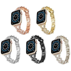 Pulsera pulsera mujer para Apple Watch 9 8 7 6 5 SE Ultra 2 40/44/41/45/49 mm - Imagen 1 de 15