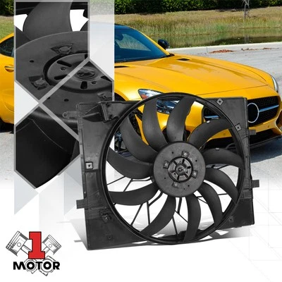 Conjunto de ventilador de radiador estilo OE para 15-19 Mercedes-Benz S550/S600/C63 AMG S Foto 1 de 4