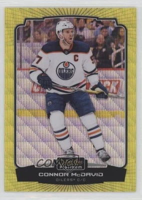 2022-23 O-Pee-Chee Platinum Yellow Surge Connor McDavid #97 - Image 1 of 2
