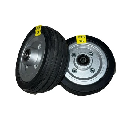PAIR Caster Wheels Tires 6x2 Rear Jazzy Select Elite / ES Power Chair Parts - Image 1 of 4