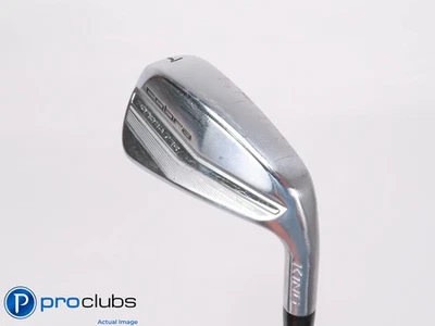 Nice Cobra '23 Forged Tec 29.5* 7 IRON - KBS $Taper Lite Stiff Flex Steel 459673 - Image 1 of 4