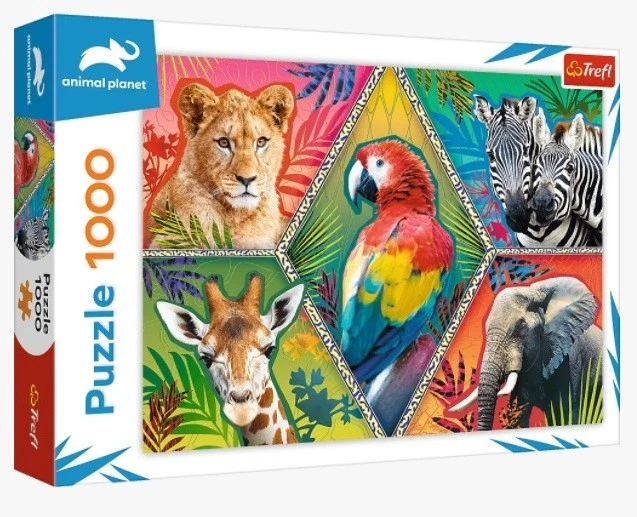 NUEVO Rompecabezas Trefl 1000 Piezas Animales Exóticos Calidad Premium Foto 1 de 2