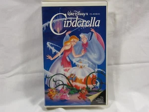 Disney BLACK DIAMOND Cinderella VHS Home Video Family Gift - Picture 1 of 6