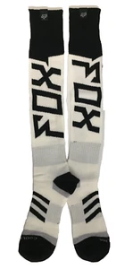 FOX Coolmax Thin Intake Sock Black/ White Knee High Socks 8010 108 Size L - Picture 1 of 10