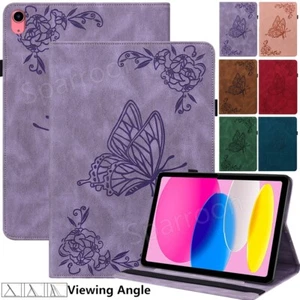 Schutz Hülle für iPad 7/8/9/10/11th Air 5 6 Pro 11 2024 Leder Tasche Cover Etui - Bild 1 von 89