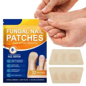Nighttime Renewal Fungal Nail Patches - 32 Patch - Overnight Nail Repair - Bild 1 von 10