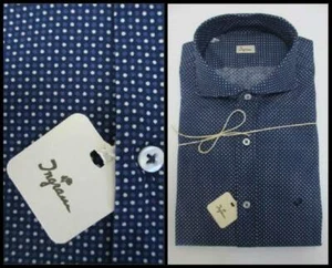 CAMICIA CAMICIE UOMO INGRAM 3R205 BLU ROYAL SLIM COTONE NUOVO PE - Picture 1 of 1