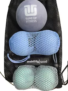 Yoga Tune Up Fitness Jill Miller Massage Stress Therapy Balls Kit Trigger Point - Picture 1 of 7