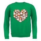 Chomik Love Heart Cute - Dziecięca bluza z kapturem / sweter - Śliczne zwierzęta domowe Chomiki Love Pets