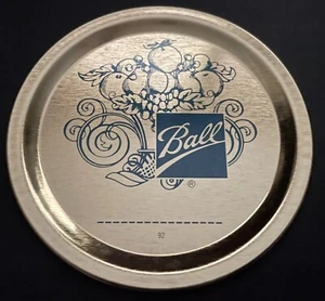 Ball Mason Wide Mouth Dome Lids Vintage New in Box 12 FREE SHIPPING! - Picture 1 of 3
