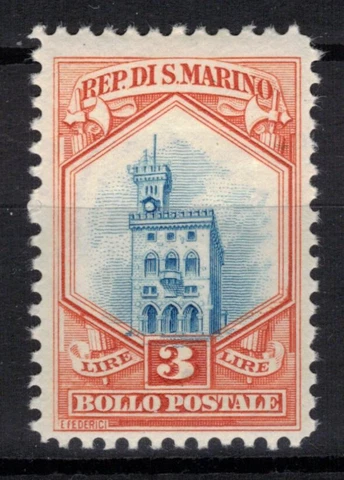 SAN MARINO Scott 128 Mint Hinged Cover