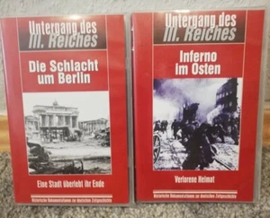 Untergang des 3. Reichs - Die Schlacht um Berlin - Inferno im Osten -VHS RARITÄT - Bild 1 von 3