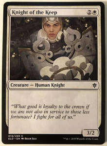 MTG Knight of the Keep Throne of Eldraine 019/269 Regular Common - Picture 1 of 1