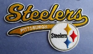 Pittsburgh Steelers NFL Football New Embroidered Iron-On Patch 4" - Picture 1 of 1