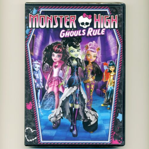 Monster High: Ghouls Rule 2012 film Halloween, DVD neuf, Frankie Stein, Mattel