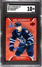 2020-21 Upper Deck AHL Standouts Cole Perfetti #233 Graded SGC 10 Gem Mint