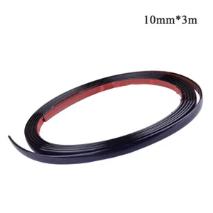 3M Black Car Body Door Side Edge Molding Decoration Protector Trim Guard Strip - Imagen 1 de 5