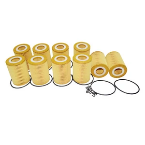 Set of 10 Engine Oil Filter For Mercedes W211 W212 W164 Sprinter 2500 3500 3.0L - Picture 1 of 10