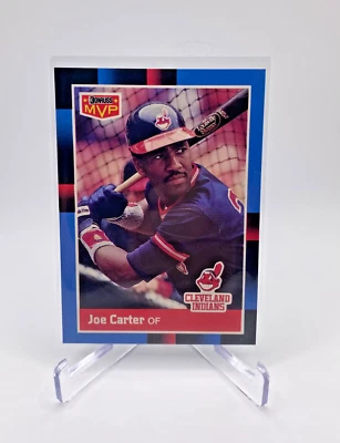1988  Donruss Baseball Joe Carter #BC-9 MVP Insert Cleveland Indians - Image 1 of 2