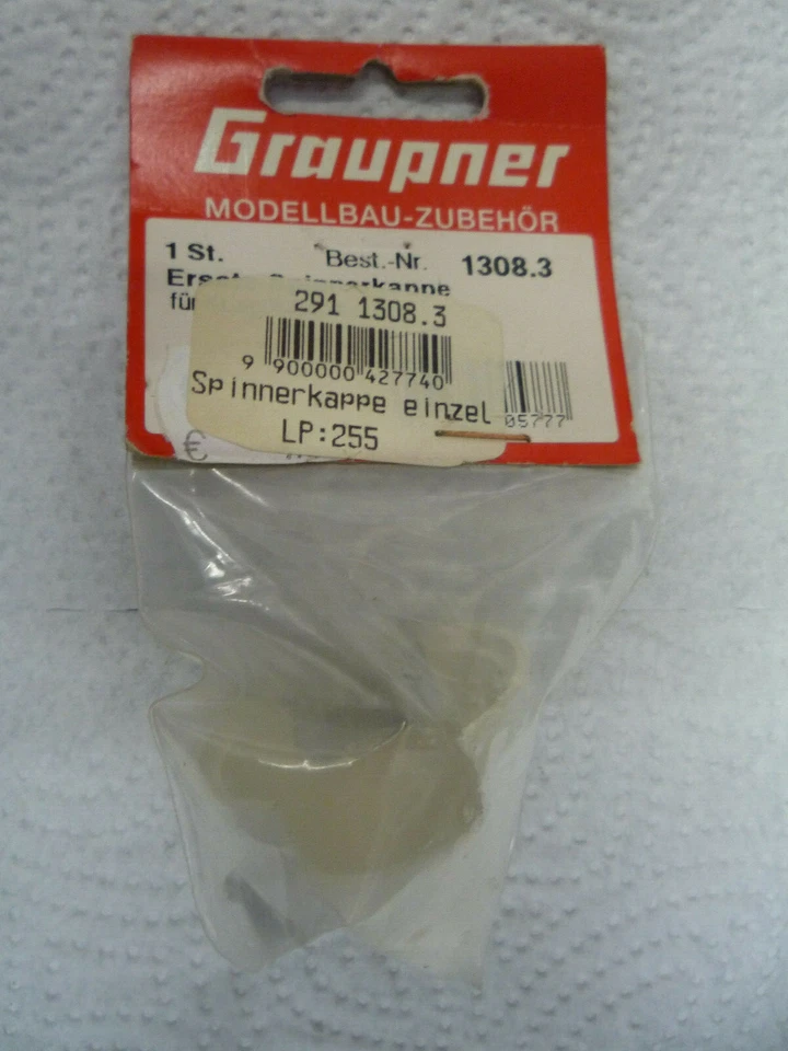 Graupner 1308.3 Tapa giratoria individual para hélices plegables blancas Foto 1 de 1