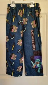 Pantalón de pijama Minecraft para niños talla S (4/5) pantalón salón nuevo - Imagen 1 de 2