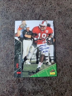 1995 Signature Rookies Autographs Eddie Goines #32 #/2,750 - Image 1 of 2