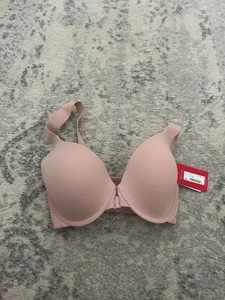 Spanx Bra-llelujah! 32D Full Coverage Bra Vintage Rose Beige Pink 2.0 - Picture 1 of 5