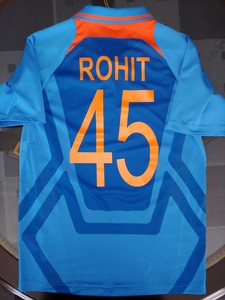 rohit sharma kit number