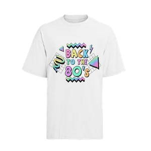 Herren T-Shirt Bio Baumwolle 80s Alf VHS MTV Pac-Man Ronald Mc Donald - Bild 1 von 7