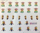 **Minions Despicable Me Nail Art Water Decals Stickers Transfers - UK**