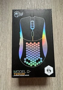 Glorious Model D Wireless Gaming Maus Weiß | RGB | 67g | NEU & OVP - Bild 1 von 3